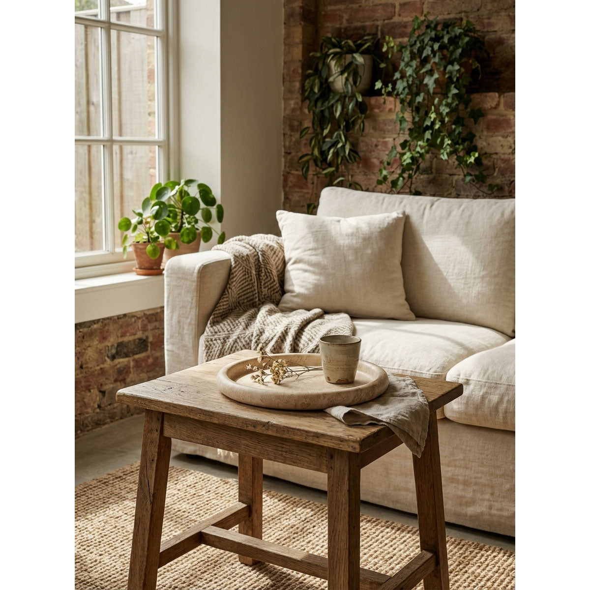 Dune Travertine Tray