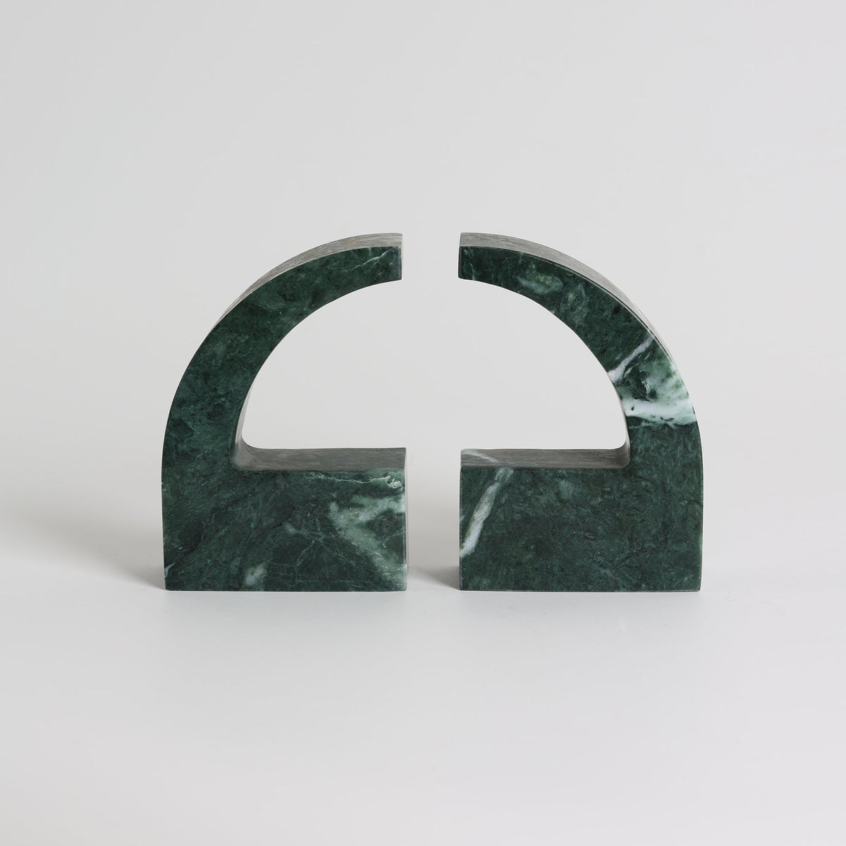 Eclipse Marble Bookends