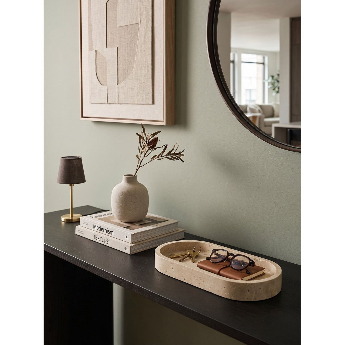 Ellipse Stone Tray