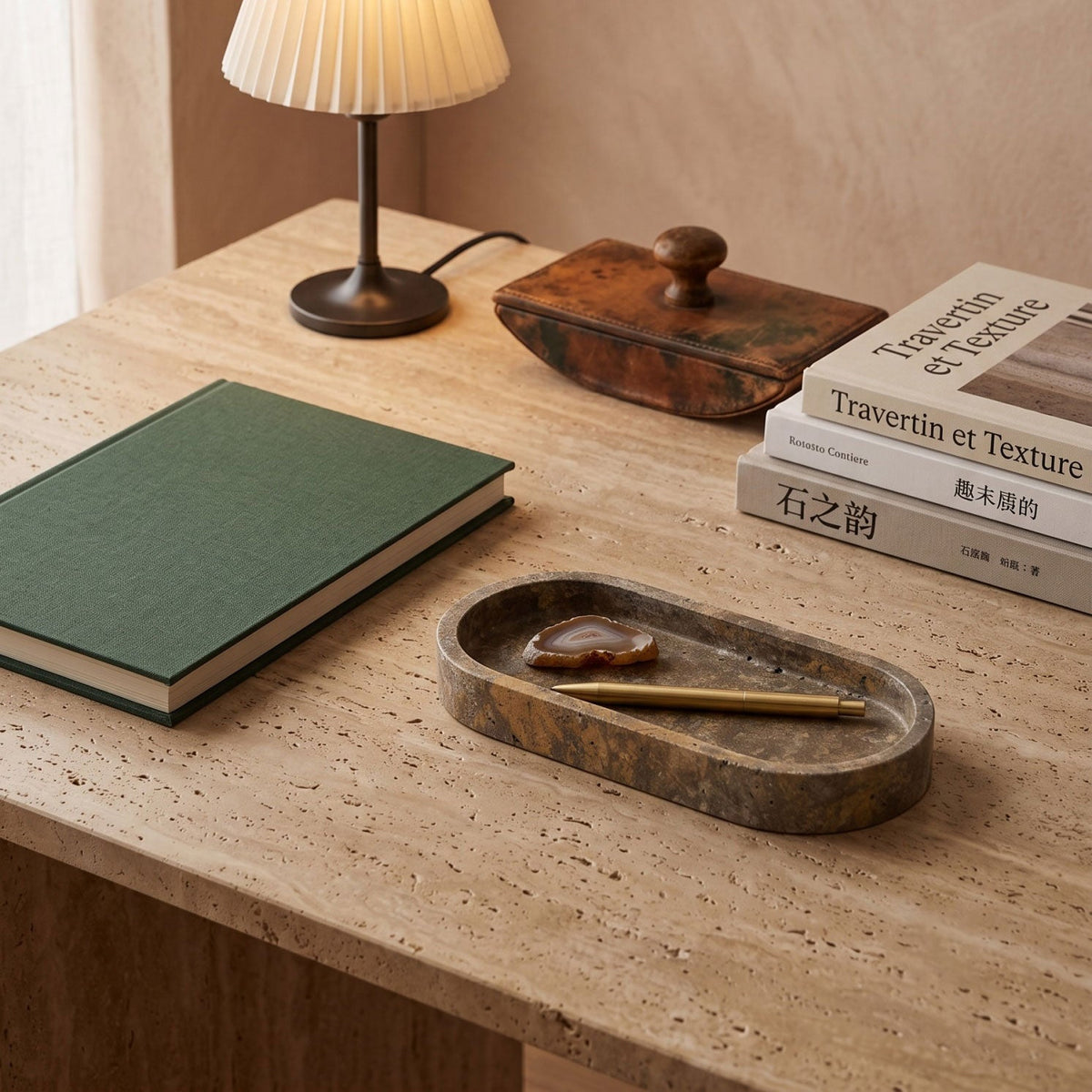 Ellipse Stone Tray