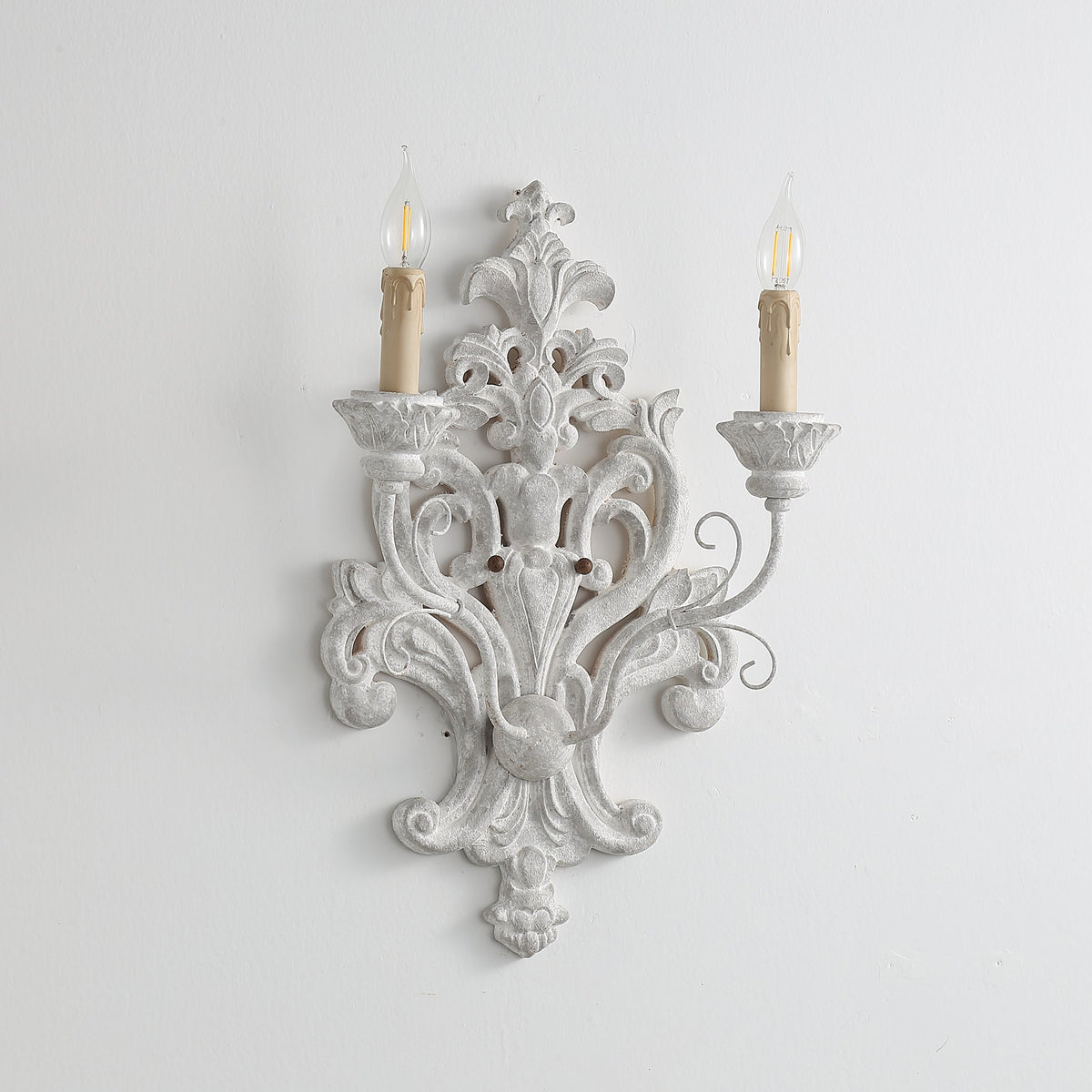 Florentine Wood Wall Lamp