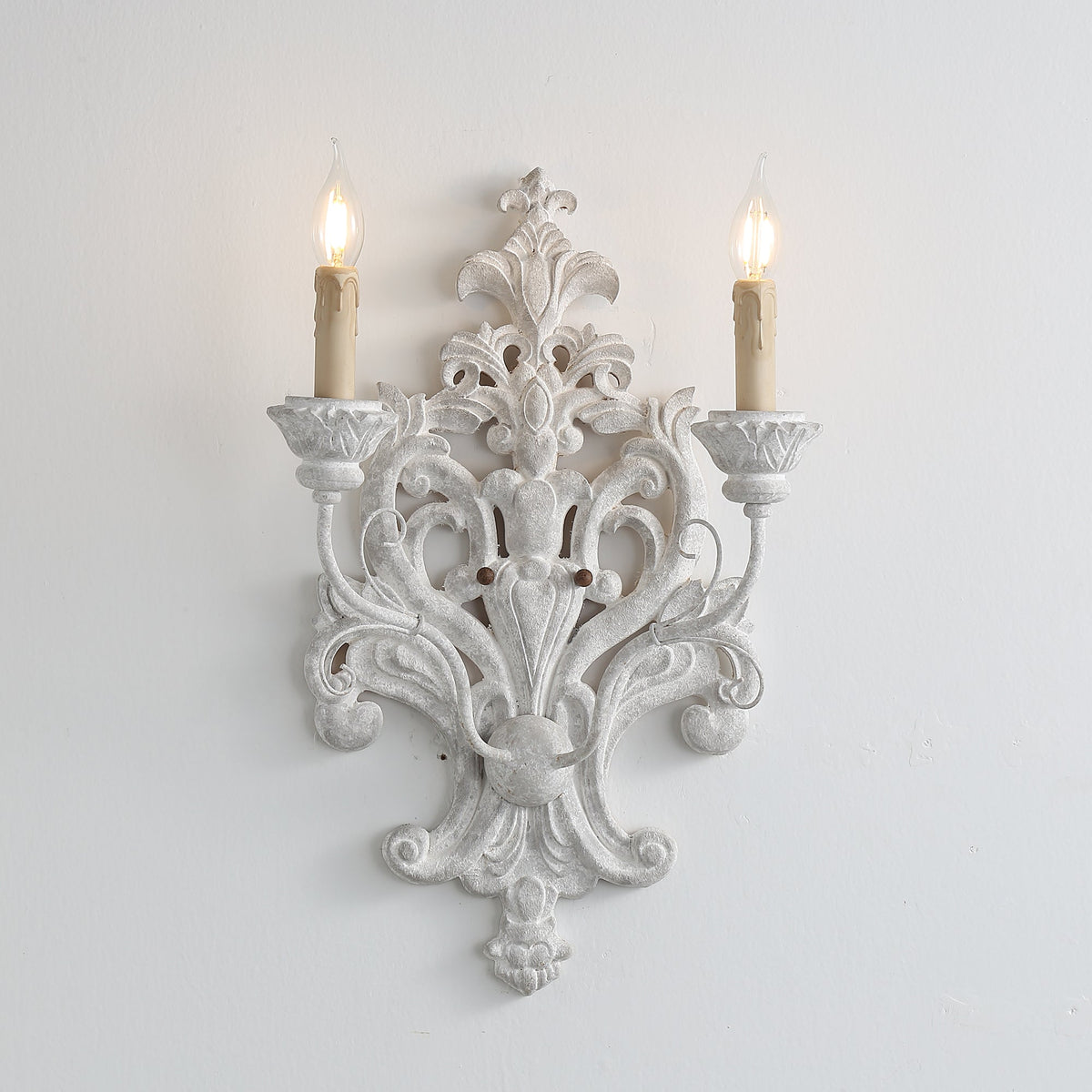 Florentine Wood Wall Lamp