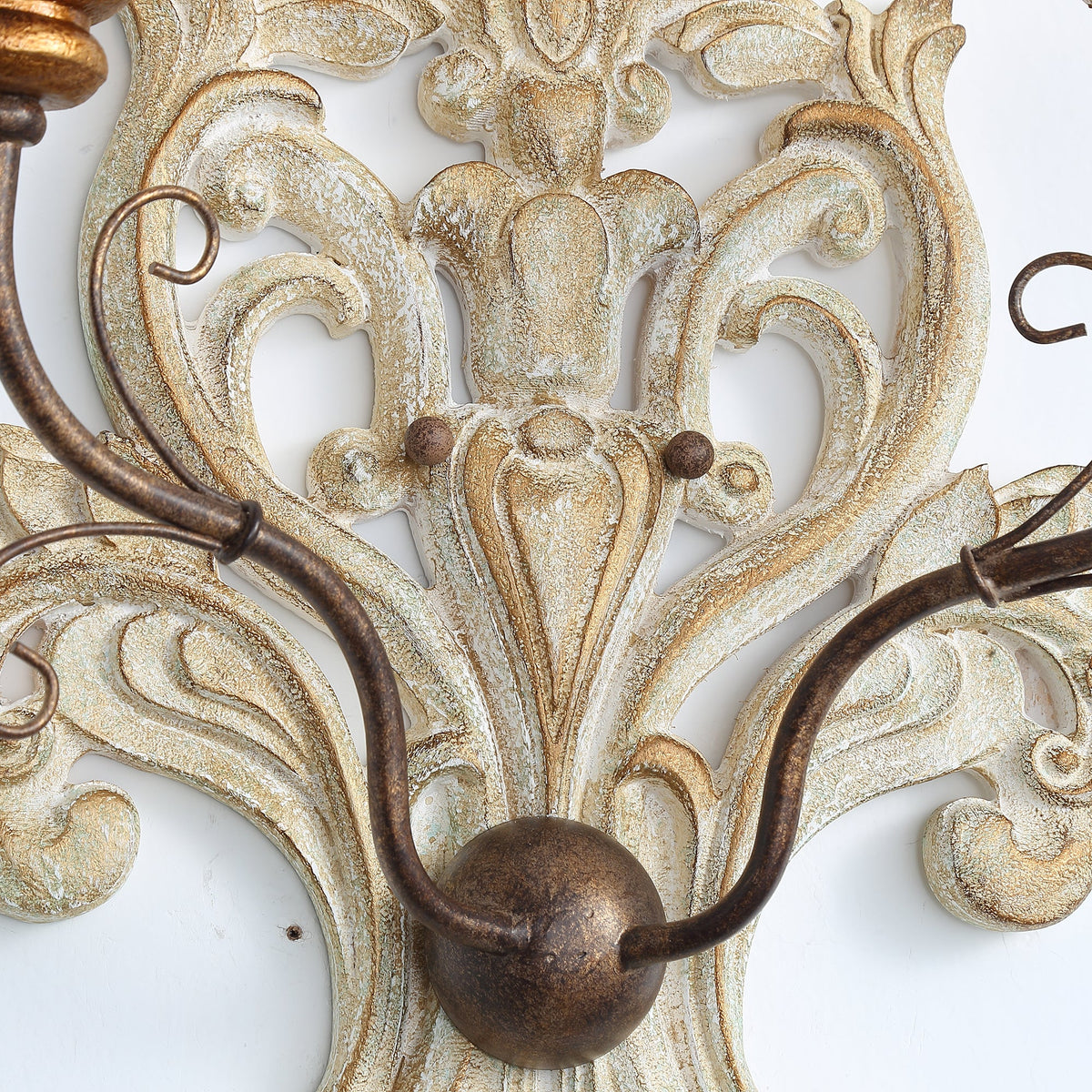 Florentine Wood Wall Lamp