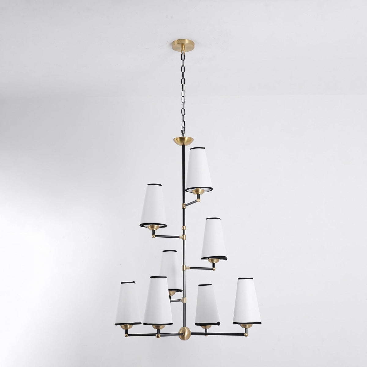 Tiered Tapered Chandelier
