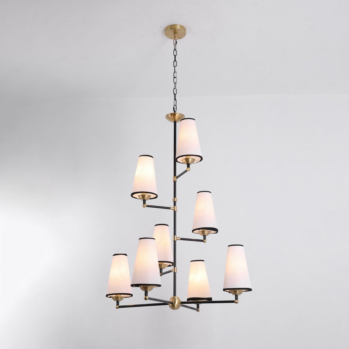 Tiered Tapered Chandelier