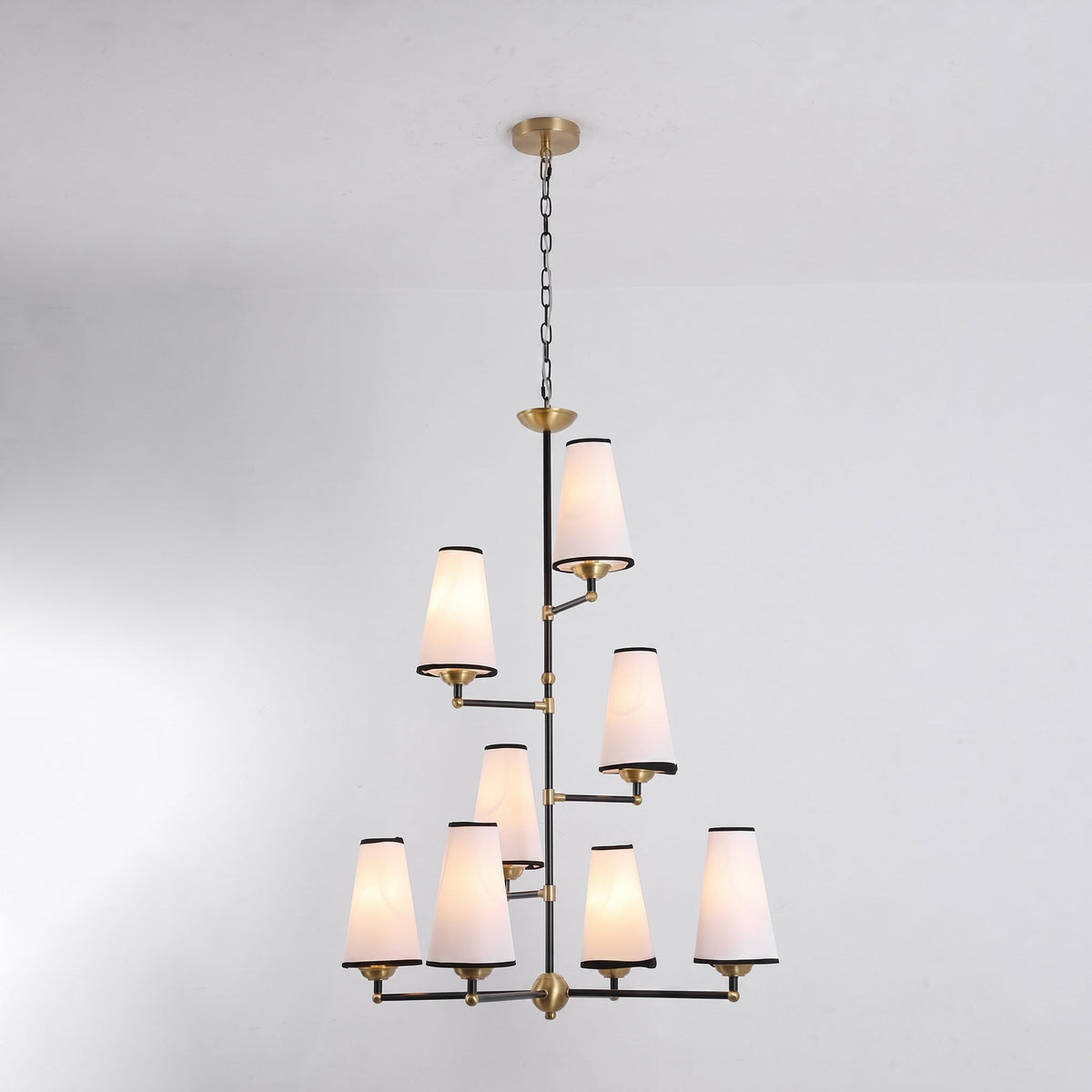 Tiered Tapered Chandelier