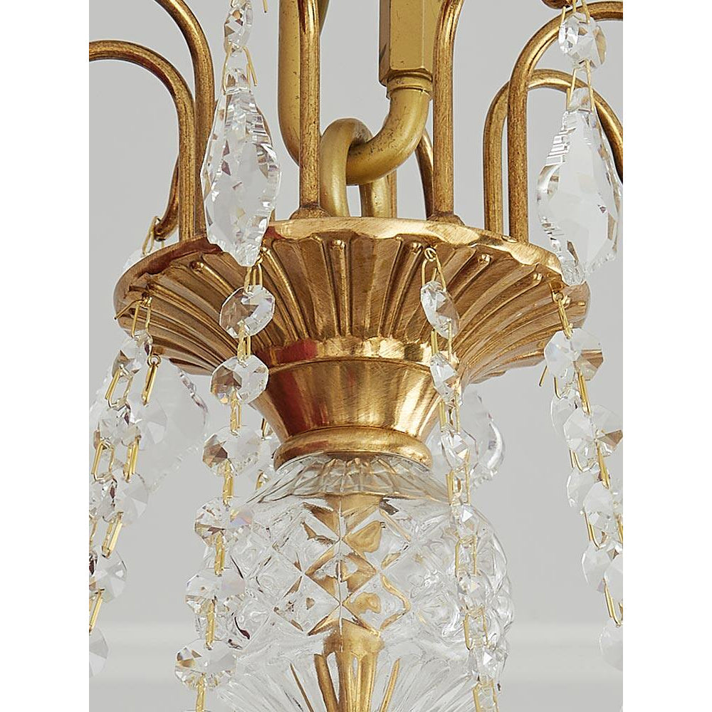Fontainebleau Brass Chandelier