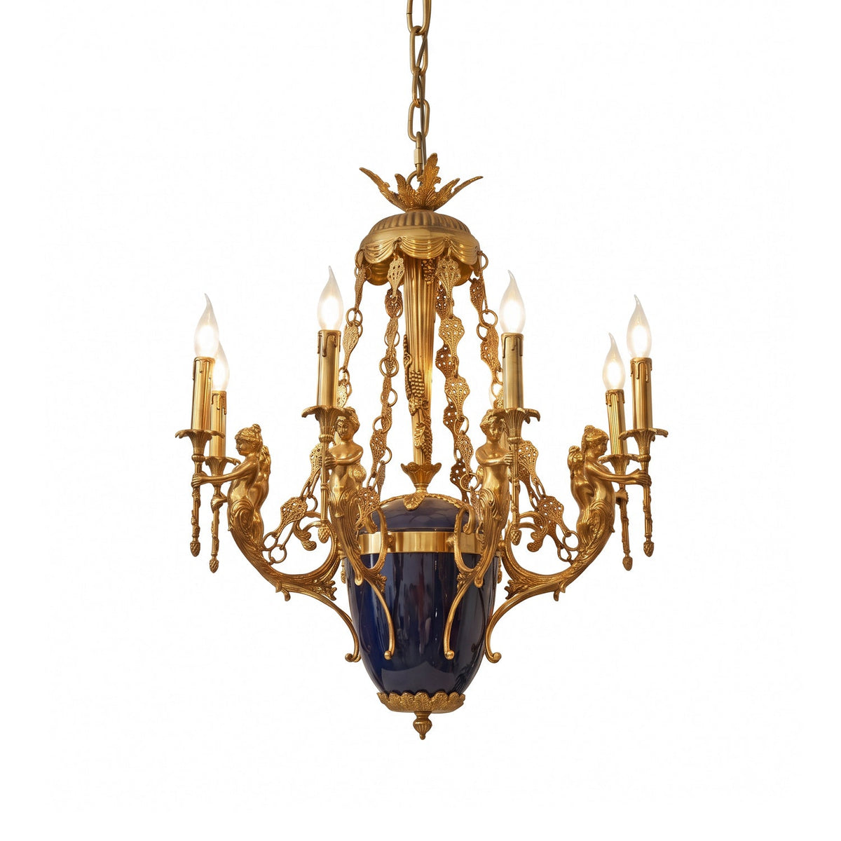 Giacomo Brass Chandelier