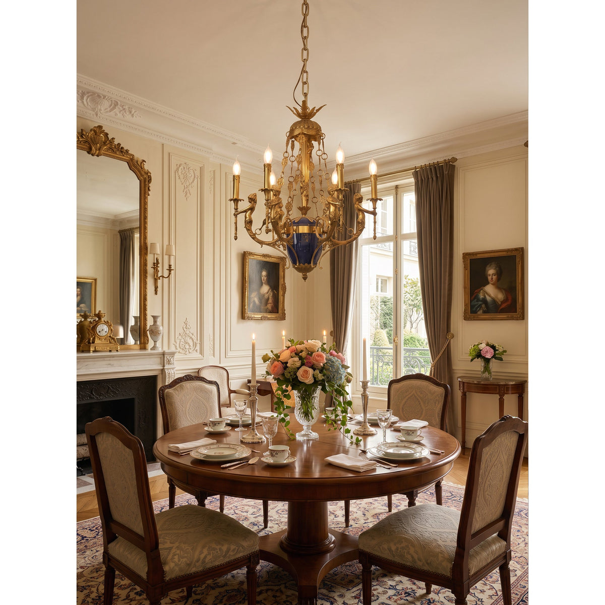 Giacomo Brass Chandelier
