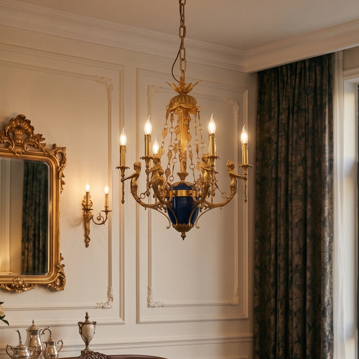 Giacomo Brass Chandelier