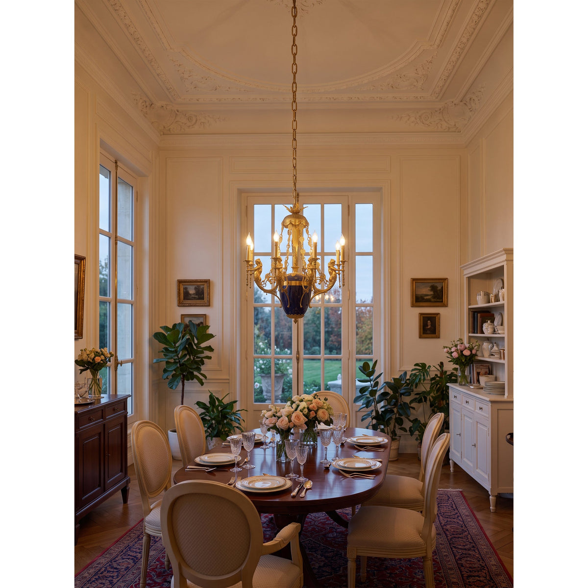 Giacomo Brass Chandelier