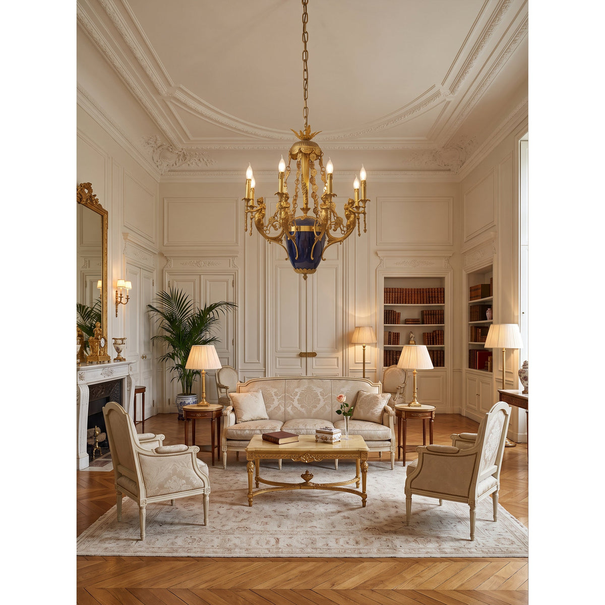Giacomo Brass Chandelier