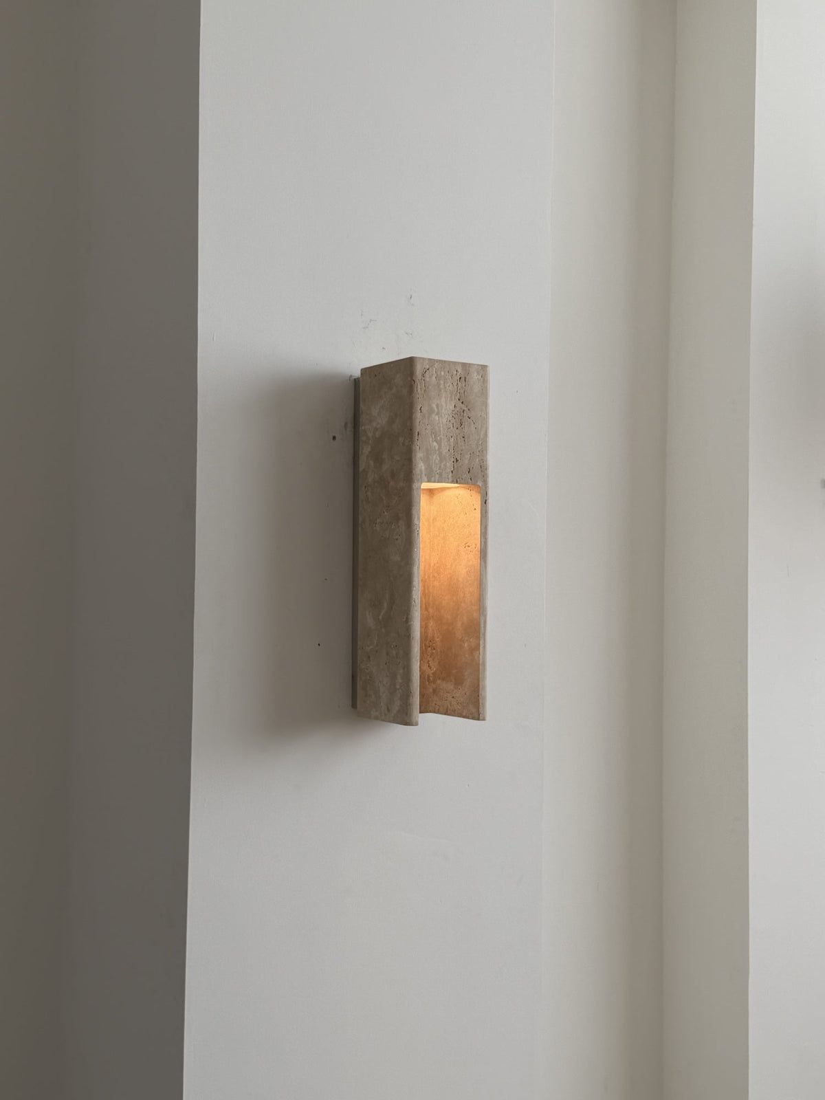 Graziano Travertine Wall Sconce