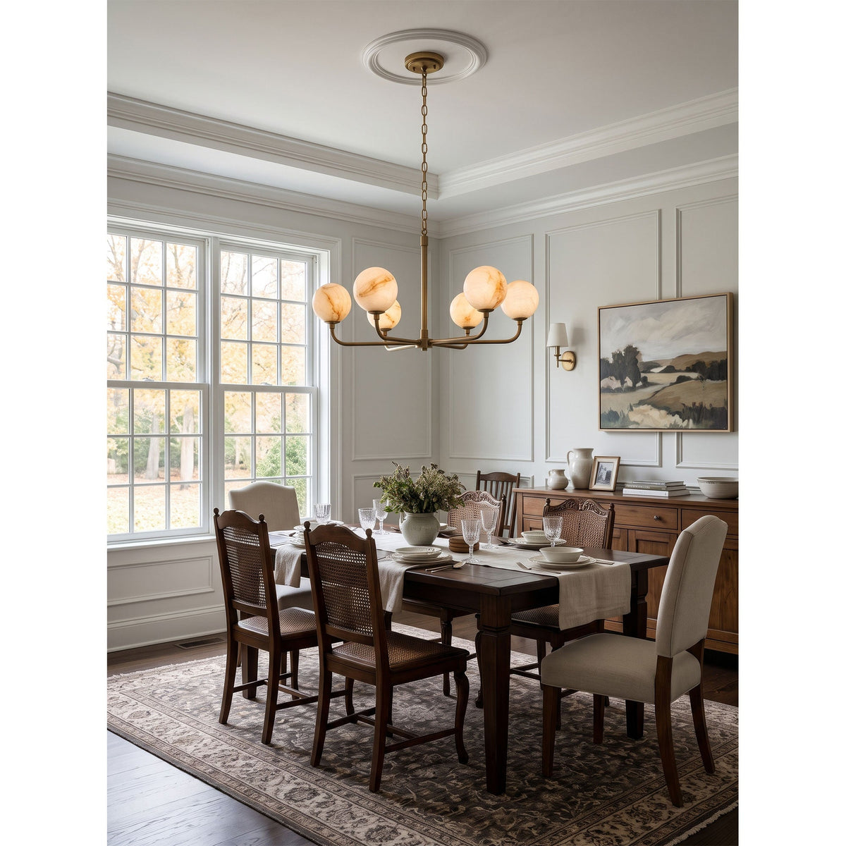 Holden Alabaster Chandelier