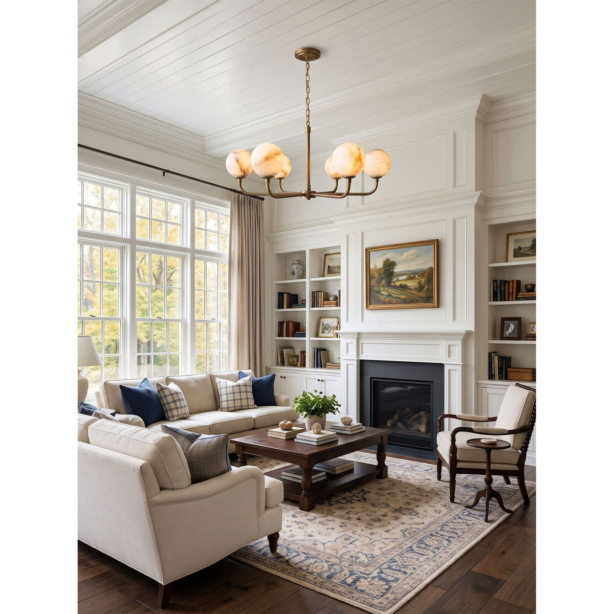 Holden Alabaster Chandelier