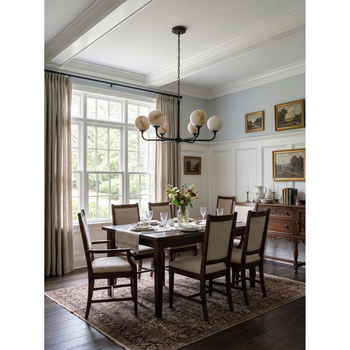 Holden Alabaster Chandelier