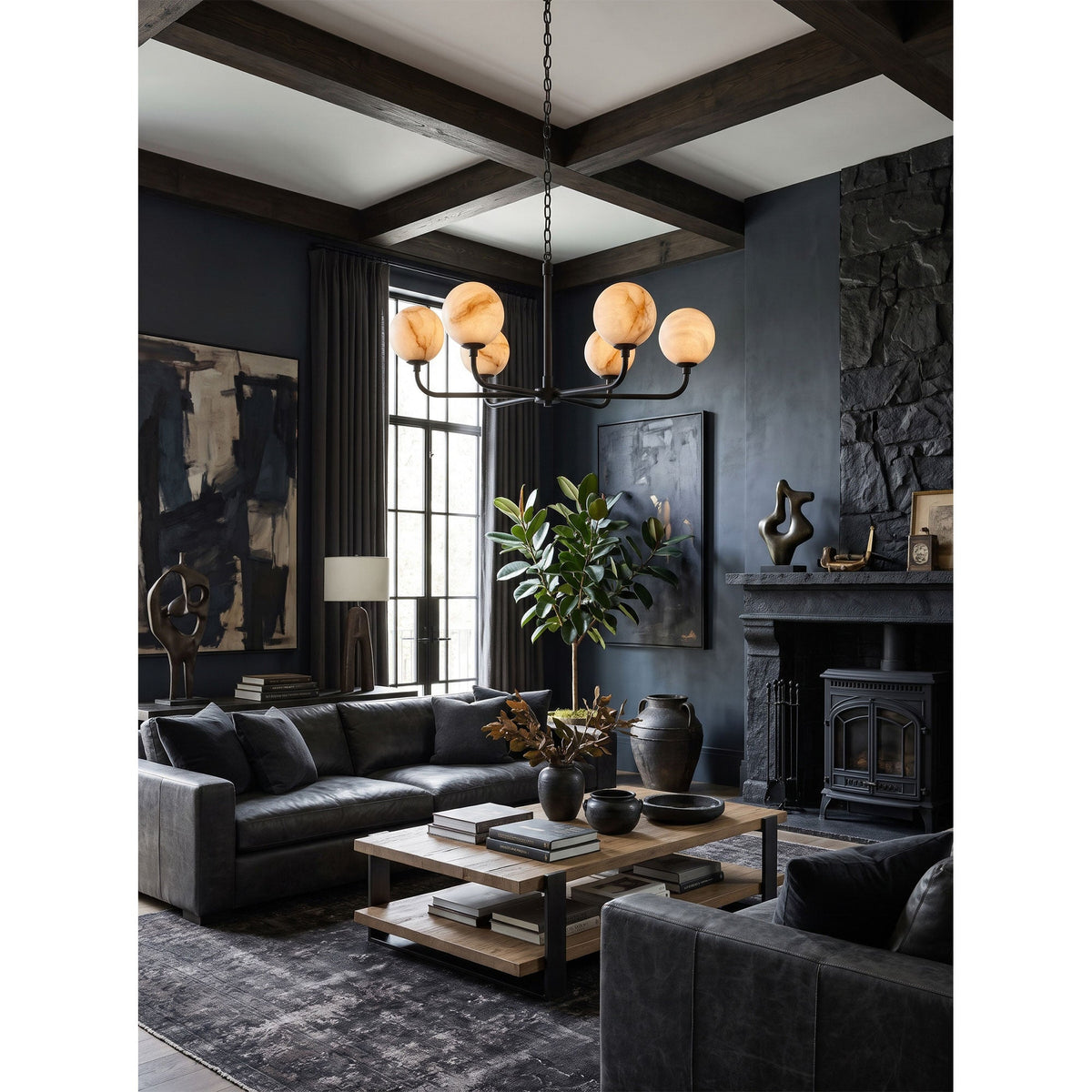 Holden Alabaster Chandelier