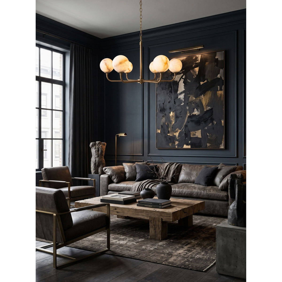 Holden Alabaster Chandelier