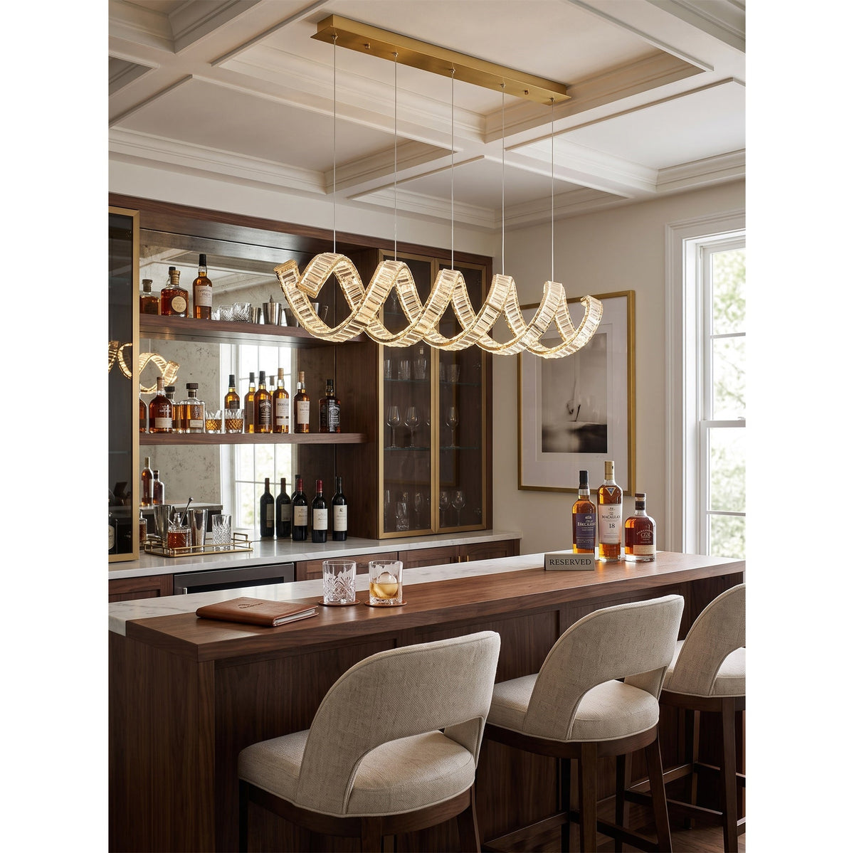 Konstantine Linear Chandelier