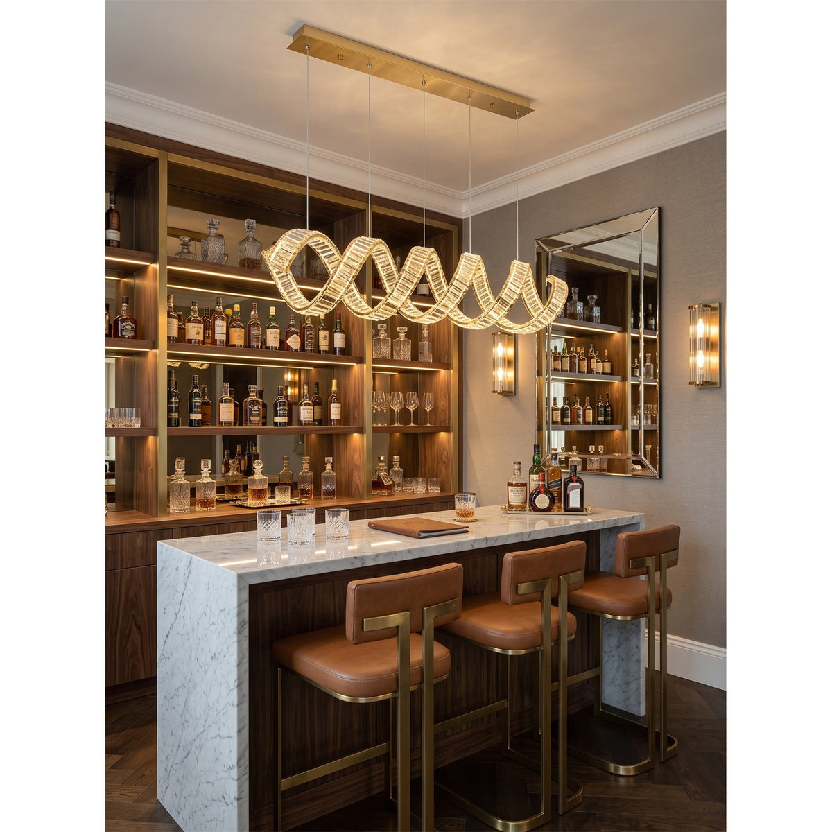 Konstantine Linear Chandelier