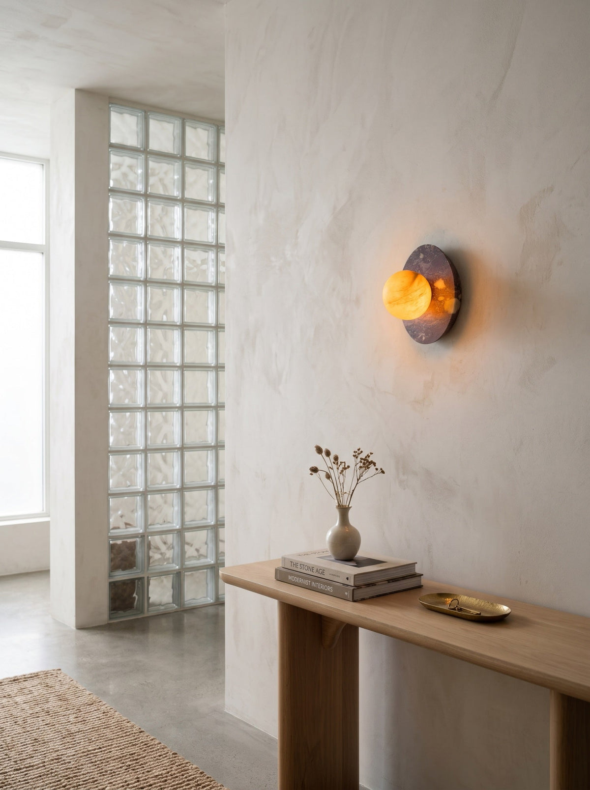Leora Stone Wall Sconce