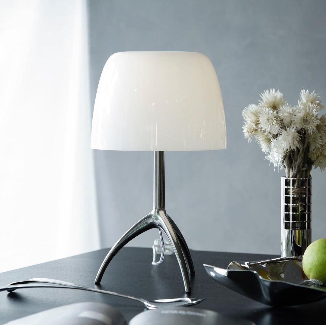 Rosso Mushroom Tripod Table Lamp
