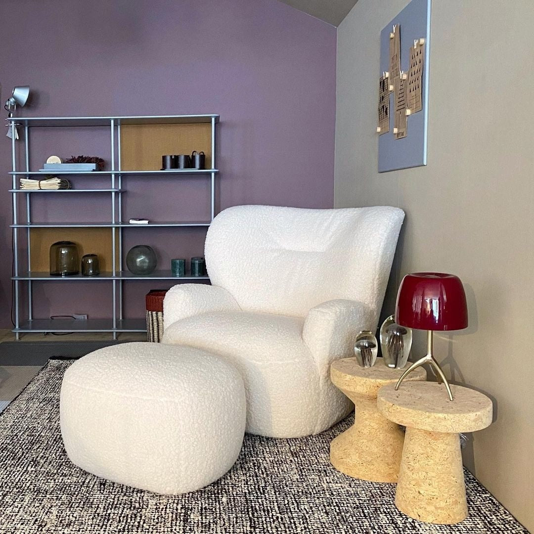 Rosso Mushroom Tripod Table Lamp
