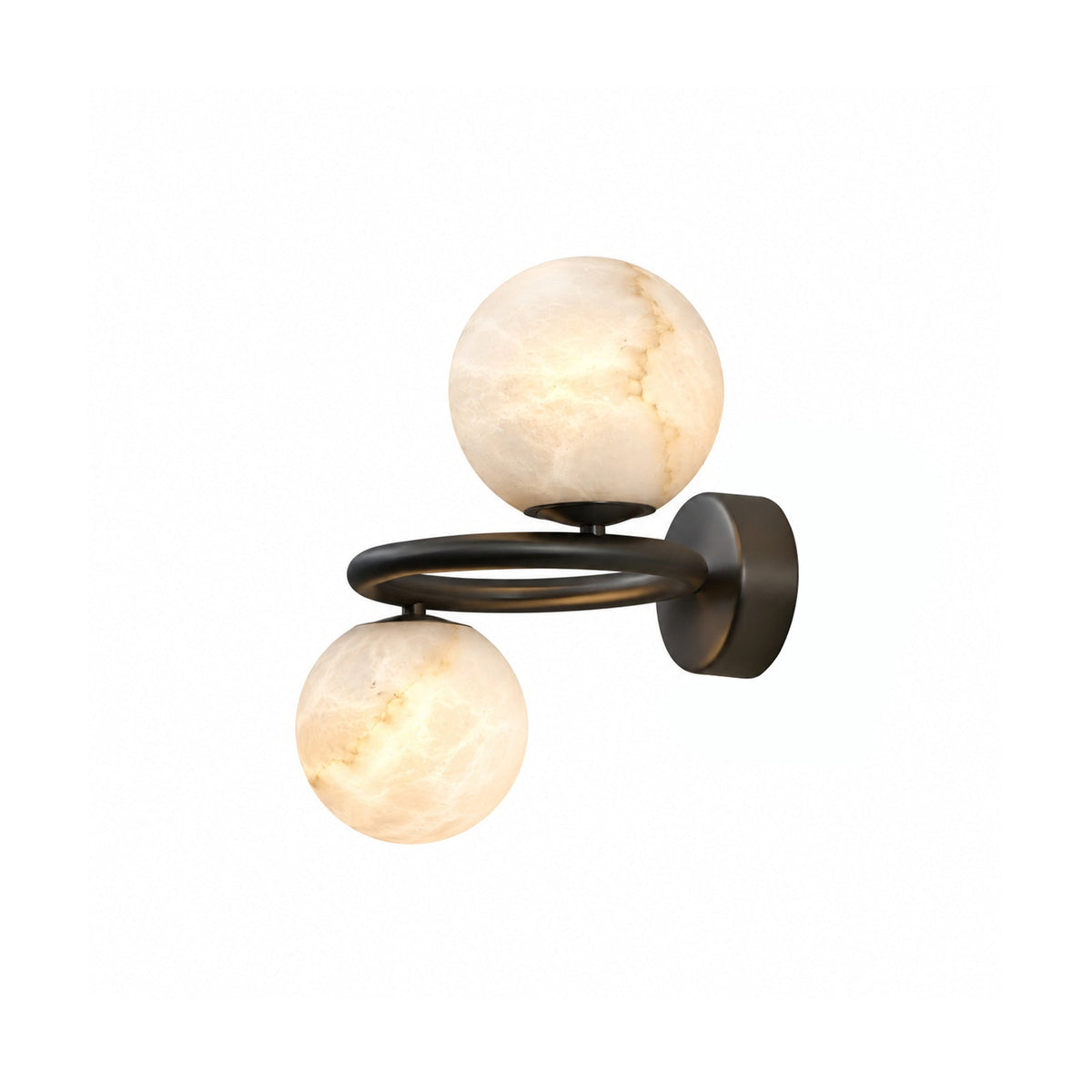 Lunavelle Alabaster Wall Sconce