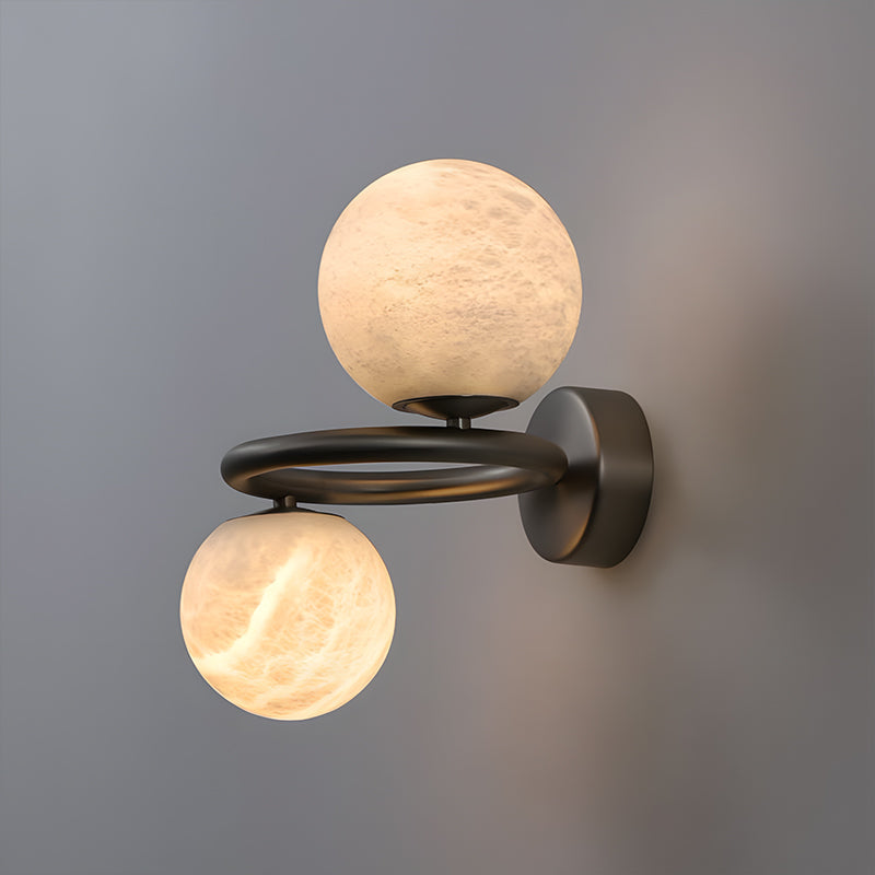 Lunavelle Alabaster Wall Sconce