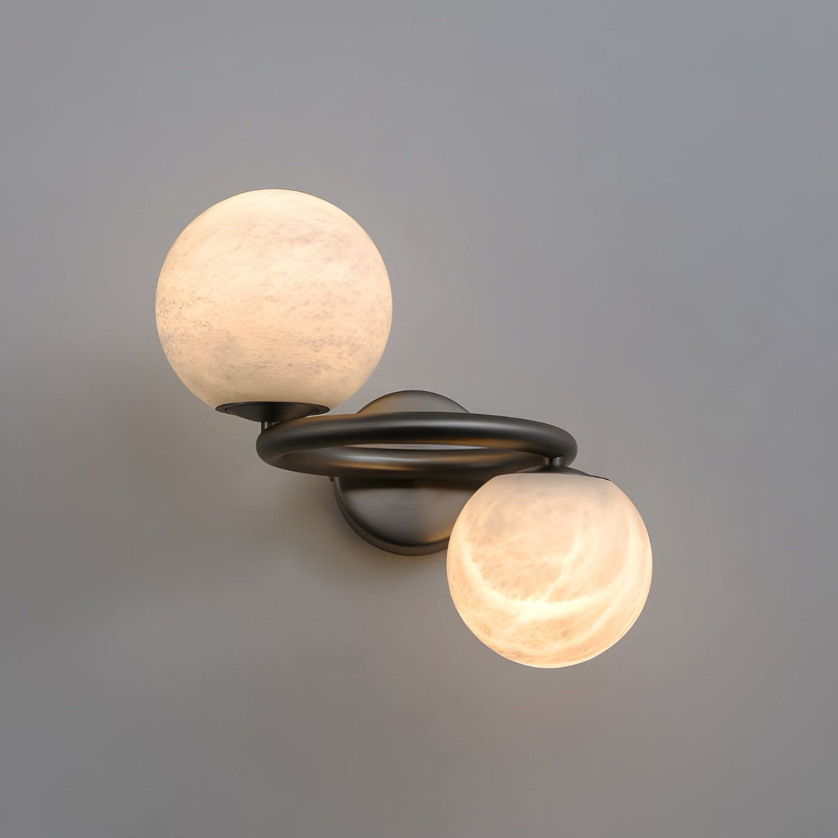 Lunavelle Alabaster Wall Sconce