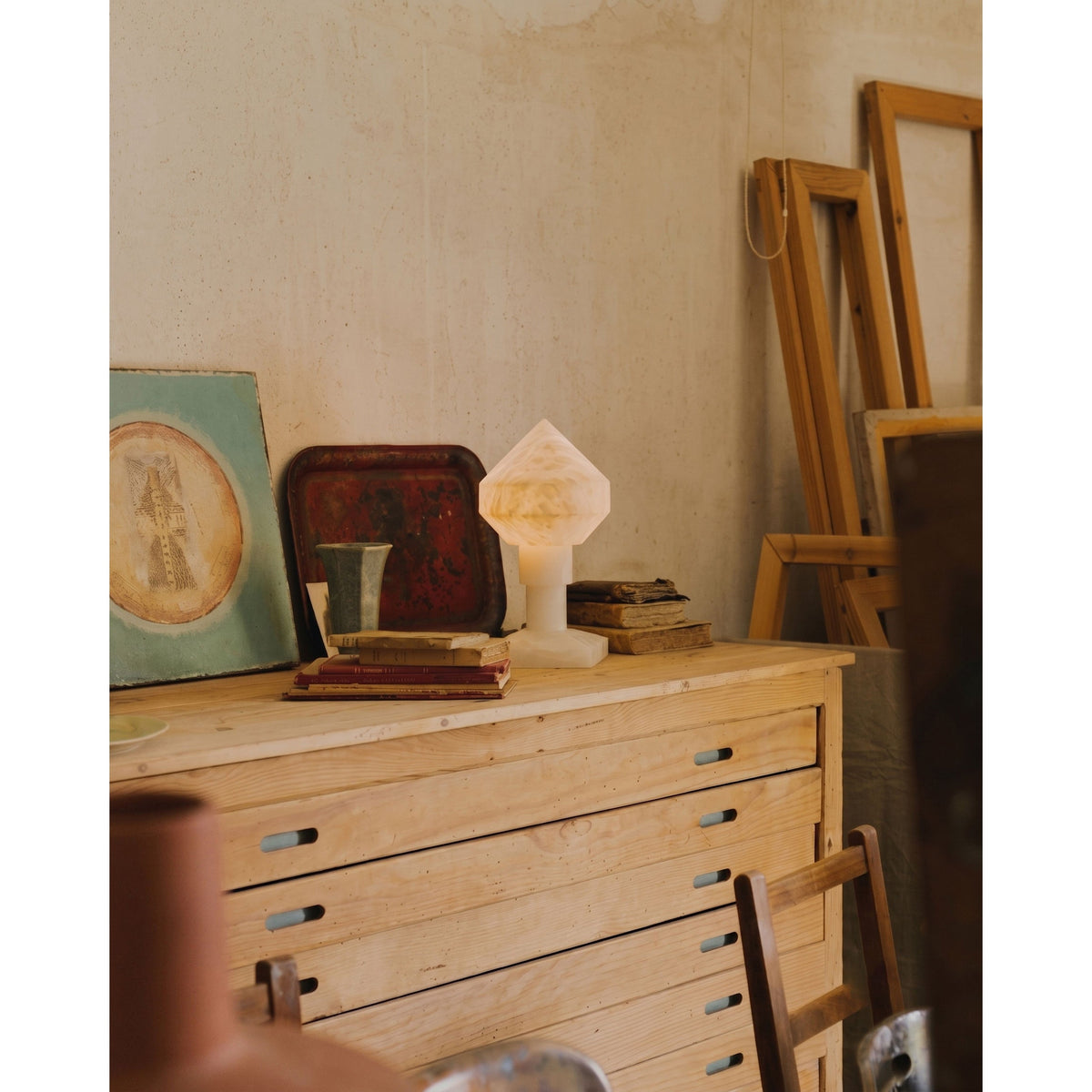 Lyra Alabaster Table Lamp