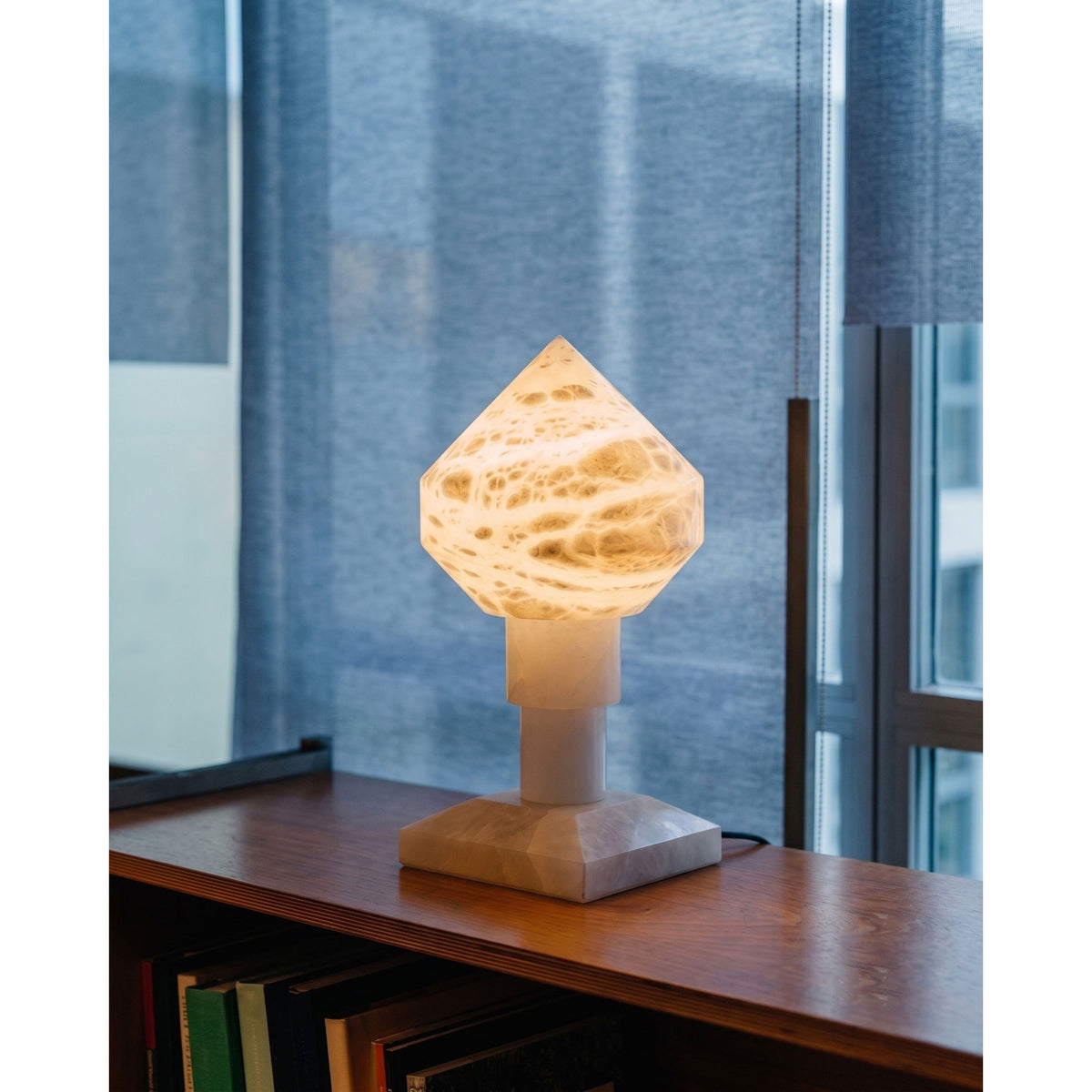 Lyra Alabaster Table Lamp