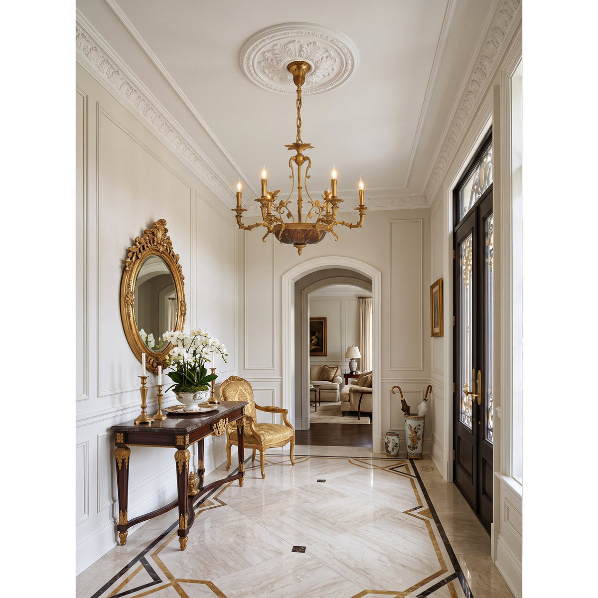 Malmaison Empire Chandelier