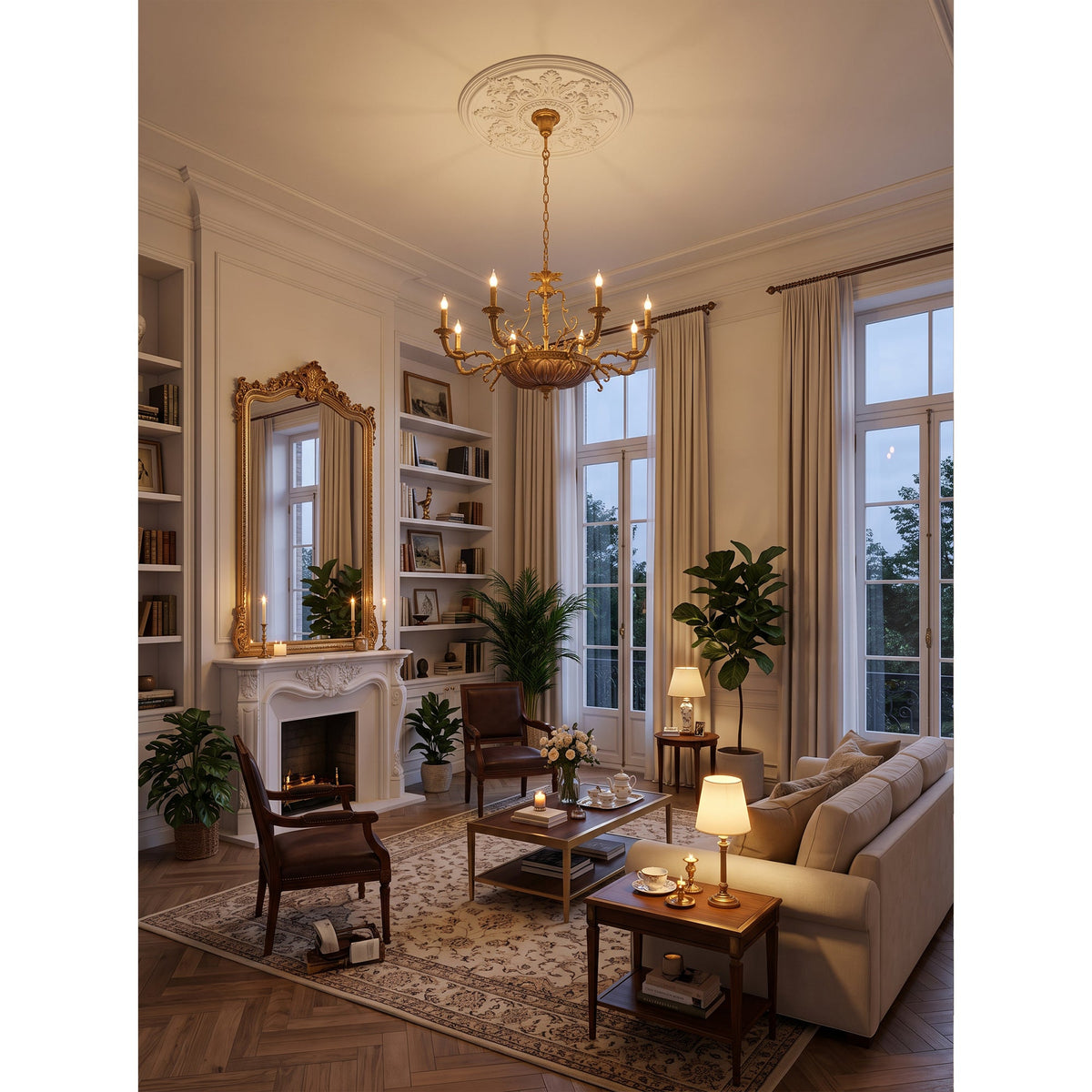 Malmaison Empire Chandelier