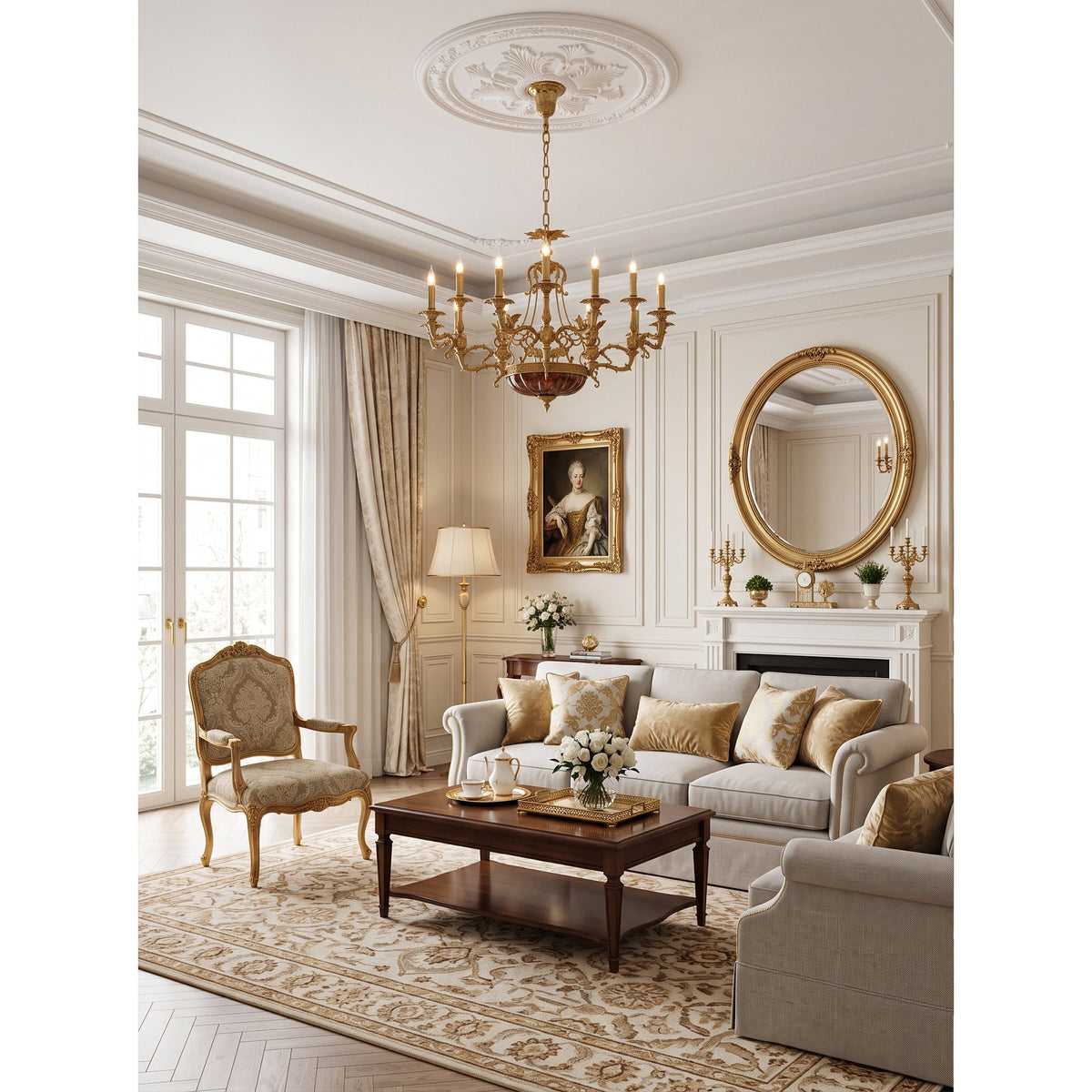 Malmaison Empire Chandelier