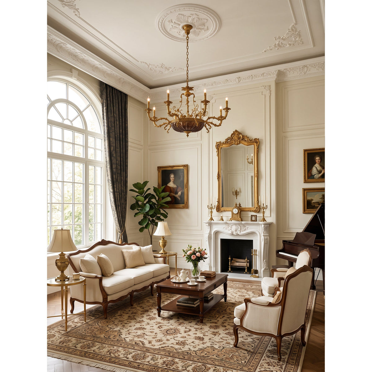 Malmaison Empire Chandelier