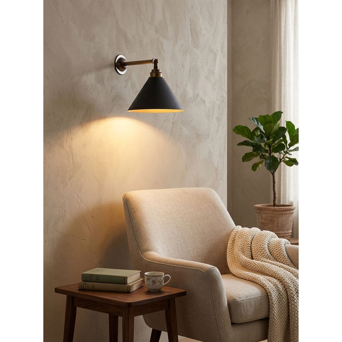 Manston Cone Wall Sconce