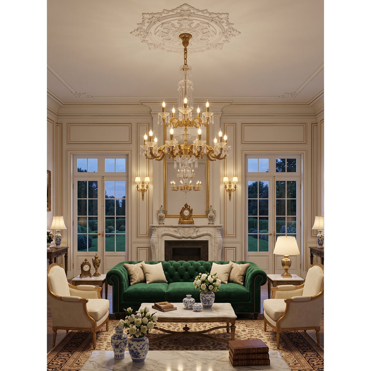 Marlborough Cascading Chandelier