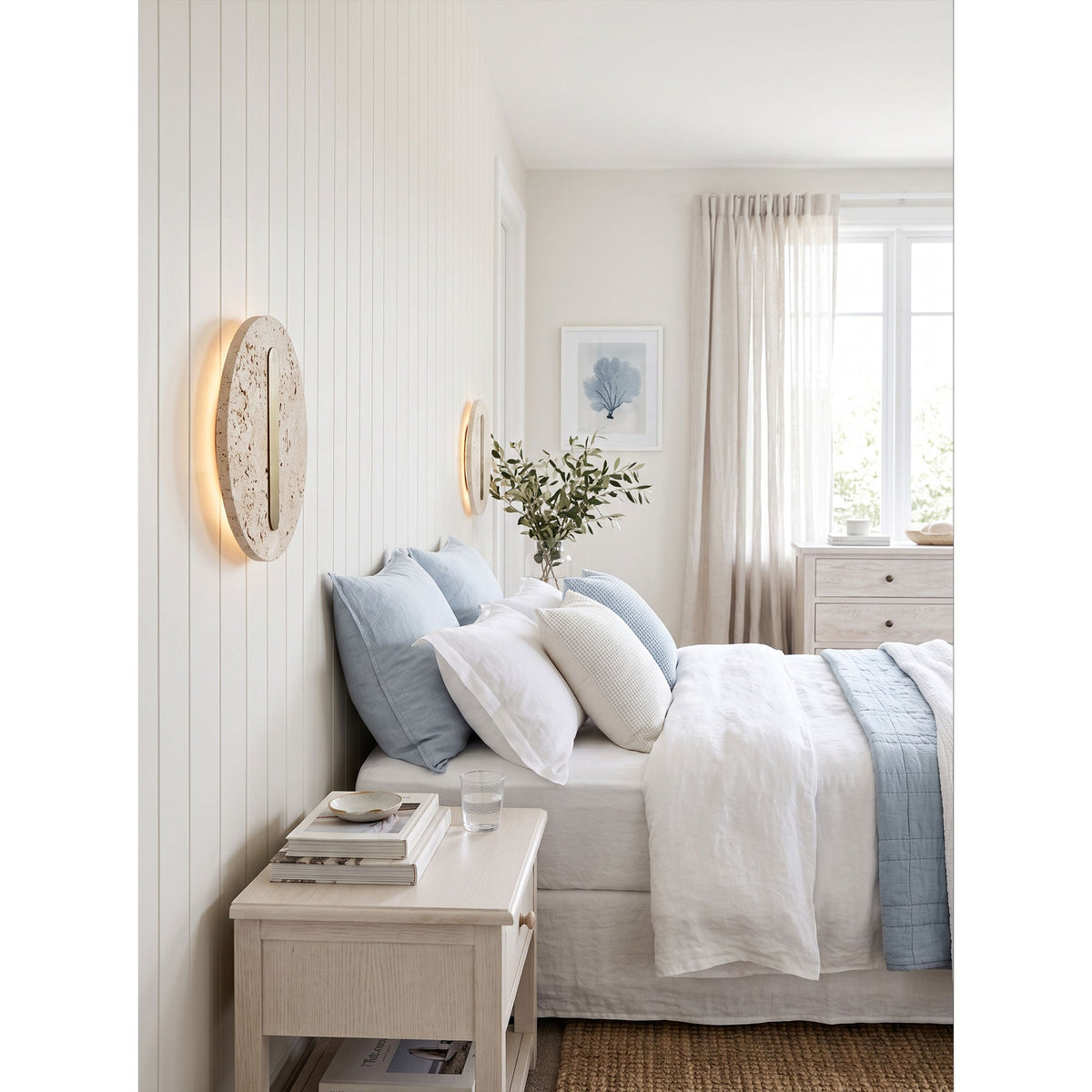 Marmo Travertine Wall Sconce