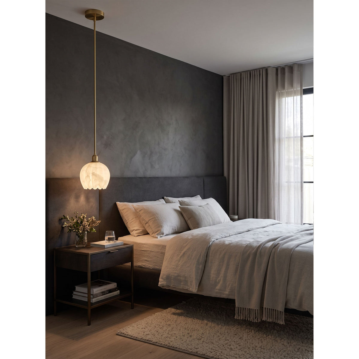 Mian Alabaster Pendant Lamp