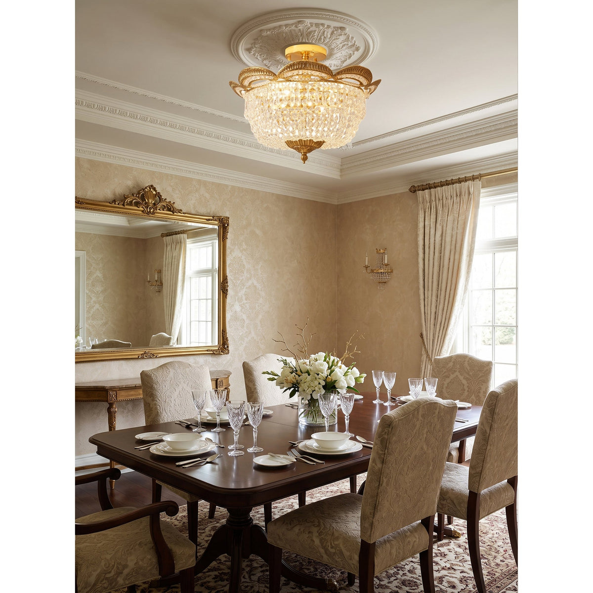 Monticello Flush Mount Ceiling Light
