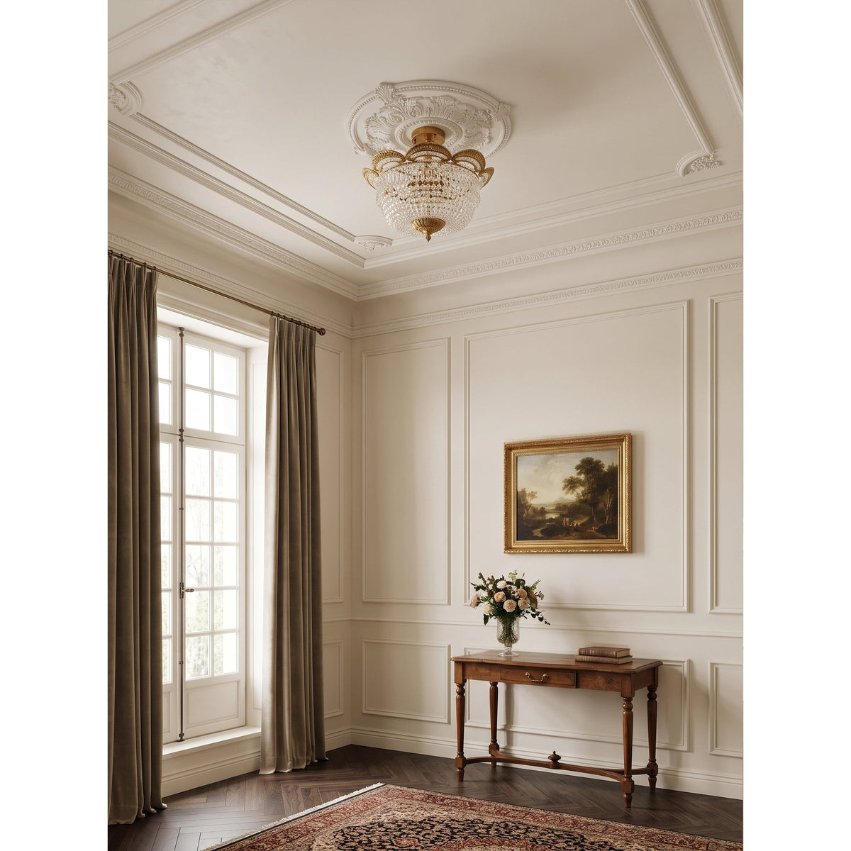 Monticello Flush Mount Ceiling Light