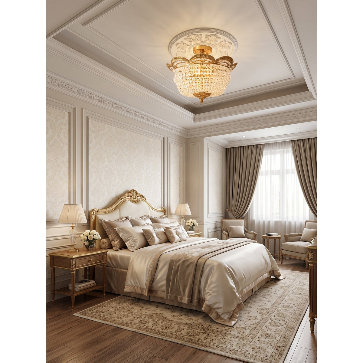 Monticello Flush Mount Ceiling Light