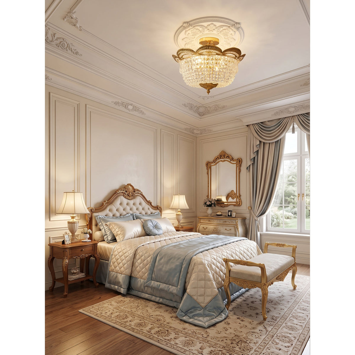 Monticello Flush Mount Ceiling Light
