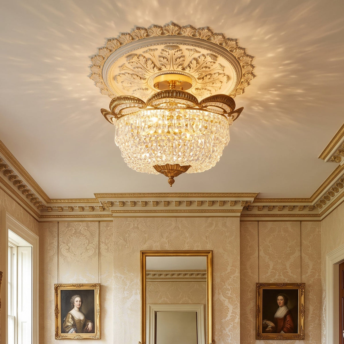 Monticello Flush Mount Ceiling Light