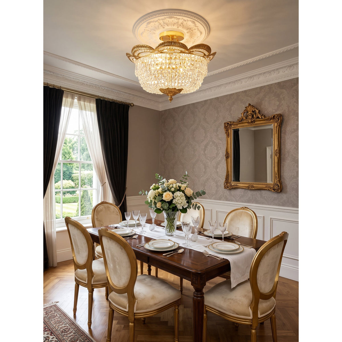 Monticello Flush Mount Ceiling Light