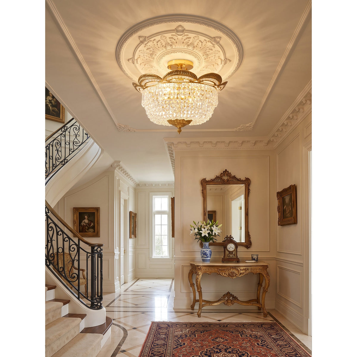 Monticello Flush Mount Ceiling Light