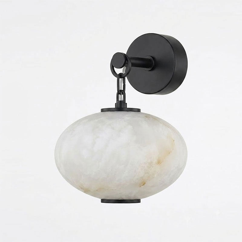 Nephele Alabaster Wall Sconce