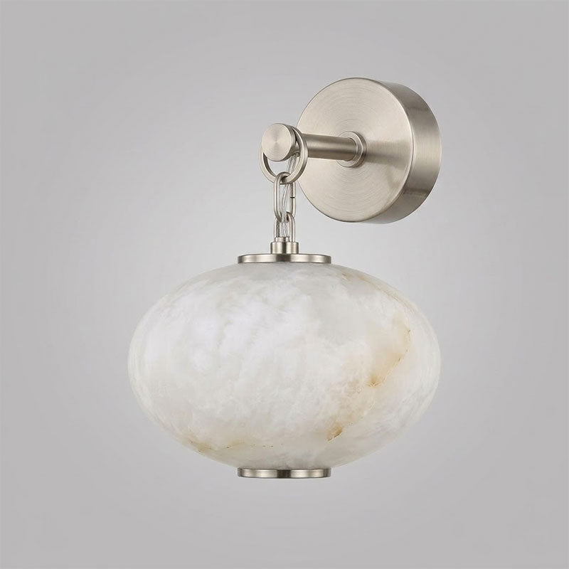 Nephele Alabaster Wall Sconce