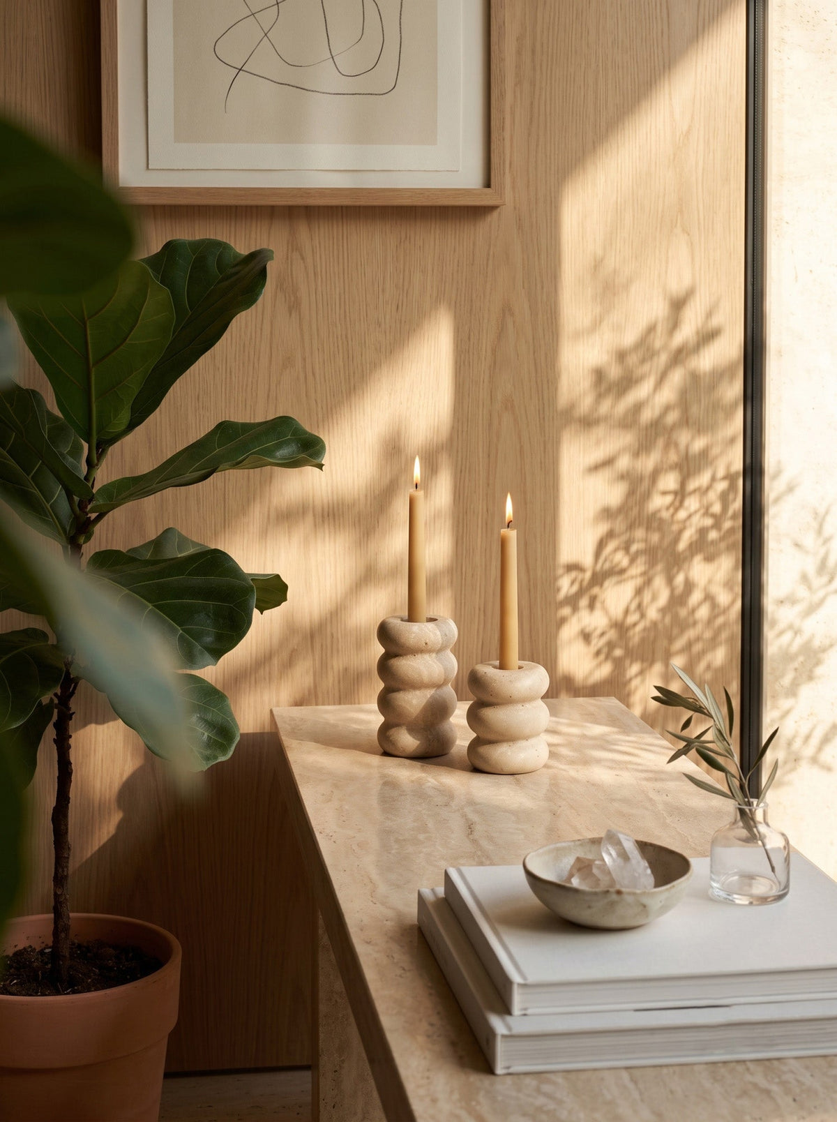 Ottilie Black Vase